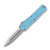 Microtech Combat Troodon OTF Gen III Stonewash D/E Turquoise
