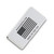 McNee's MAC2 3.5 Framelock Smooth Bright Atomic Titanium 3.5" Stonewash Drop Pt Box