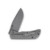 McNee's MAC2 3.5 Framelock Smooth Bright Atomic Titanium 3.5" Stonewash Drop Pt