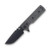 Chaves Knives Blue Label Series T.A.K. Black PVD Linerlock
