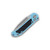 Microtech LUDT Gen III Automatic Knife Stonewash Drop Point/Turquoise