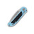 Microtech LUDT Gen III Automatic Knife P/S Stonewash/Turquoise