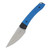 Kizer Mini Momo Blue Aluminum 154CM Blade V3663C1