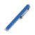 Microtech Cypher II OTF Double Edge Auto Knife Blue 3.5in SW Serrated Blade