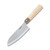 Condor Kondoru Santoku Kitchen Knife Walnut 6.6in Blasted Satin Blade