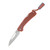 Gerber LST Mini Burnt Orange Glass Filled Nylon Handle 440A Blade Mini Blister Pack G1074535