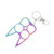 Szco Claws Keychain Rainbow Cat Ears 211643RB