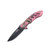Bear & Son Brisk 1.0 Realtree Edge Pink Camo 3.25in Black Drop Point