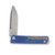 Medford Gentleman Jack 2 Folding Knife Blue 3.1in Tumbled Drop Point Blade