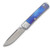Medford Gentleman Jack 2 Slip Joint Galaxy Flamed Titanium 3.1"Tumbled Drop Pt