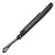 Down Under Knives Outback Bowie Ebony - Leather 11in Plain Satin Clip Point