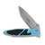 Microtech Socom Elite Folding Knife Turquoise 4.0in SW Part Serr Clip Point