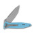 Microtech Socom Elite Folding Knife Turquoise 4.0in SW Part Serr Clip Point