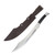 Rite Edge Knife 18in Scimitar Style Bowie Fixed Blade 203525