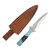 Rite Edge Knife 7in Ocean Stinger Dagger Fixed Blade Imitation Turquoise 203541