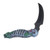 Szco 5" Skull Talon Assisted Open Folder Acid Wash Blade Clip 300308BL