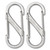 Nite Ize S-Biner Carabiner #1 Silver NI08397