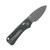 CIVIVI Baby Banter 2 Green 2.34 Inch Plain Gray Stonewash Drop Point C23074-3