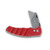 Marble's Red Aluminum Handle Locking Utility Knife MR731