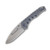 Medford Praetorian Slim Folding Knife Silver Dragon 3.25in Tumbled Drop Point