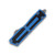 Microtech Scarab II Gen III OTF Blue 3.88in Partial Serrated Apocalyptic Drop Point AUMT127811APBL
