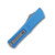 Microtech Combat Troodon Gen III D/E Blue 4.0in Partial Serrated Apocalyptic Blade AUMT114211APBL