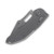Microtech Stitch S/E Automatic Knife Natural Clear Aluminum 3.75Inch Apocalyptic Full Serrated AUMT16912APNC