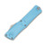 Microtech Combat Troodon Gen III D/E OTF Turquoise 4.0in SW Full Serrated Dagger