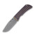 McNee's SMKW Exclusive MAC2 3.5 Purple/Bronze 2 Tone Frag-Patterned Folding Knife MCNPMMAC235G2FPRPBRZ