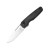 Kizer Dogfish Folding Knife Black Micarta 3.14in Satin Drop Point