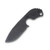 Blackside Customs SLCC 3.75 Inch Plain Strider Flamed Drop Point 1