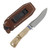 Condor Tool and Knife Woodspirit Tracker 4.12in Satin Fixed Blade Knife CTK60738