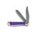 Hen & Rooster 2 Blade Mini Trapper Michael Prater Purple Matrix Handle HR212MPPM