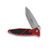 Microtech Socom Elite T/E Stonewash Full Serrated Red Aluminum AUMT16112RD