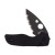 Spyderco Lil Native Folding Knife 2.42in Serrated Black DLC Leaf