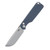Bestech Knives Glok Grey G10 Folding Knife 3.54in Stonewashed Drop Point Blade BG55B