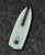 Bestech Knives Ququ Natural Jade 2.2 Inch Plain Black DLC Spear Point Closed