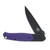 Bestech Knives Swordfish Purple-Black G10 Folding Knife 3.94in Black Drop Point BG62C