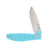 Bestech Knives Bestechman Goodboy Light Blue G-10 Handle Satin D2 Drop Point Blade BMK04B