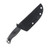 Kizer Ursa Major Fixed Blade Black Micarta 4.43in Stonewash Clip Point 1082A3
