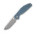 Bestech Knives Bestechman Angry Owl Grey G10 3.25in Satin/SW Drop Point Blade BMK12C-1