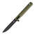 TEKTO F2 Bravo OD Green Plain Black Drop Point Black Accents TKF2R-G1OD-D2BK1-A1