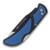 Outdoor Edge Razor Lite Folding Knife 3.0in Drop Point Blue