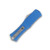 Microtech Knives Hera II Mini OTF Auto Blue 3in Satin Dagger AUMT1702M4BL