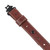 Allen Company Heritage Deer Deboss Leather Rawhide Rifle Sling- Brown