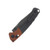 Benchmade Crooked River Black Battlewash DLC Magnacut Black Canvas w Burnt Copper Bolsters BM15080BK-04