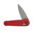 Benchmade Lowden Folding Knife Red Aluminum 2.79in Cerakote Spear Point BM491GY-01