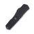 Microtech Knives Cypher II OTF Auto Tactical Black D/E 3.5in Full Serr Dagger AUMT12423T