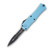 Microtech Hera II Mini OTF Auto Knife Turquoise 3in Part Serr D/E Black Dagger AUMT1702M2TQ