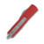 Microtech Knives UTX-85 Auto OTF Red 3.11in PS Apocalyptic Drop Point AUMT23111APRD
